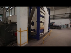 420m Contenu machine à vapeur textile chauffage au gaz naturel continu